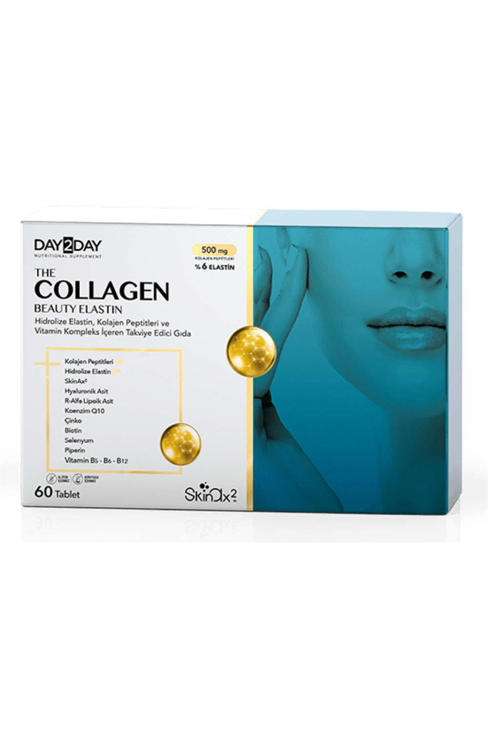 Day 2 Day Collagen Beauty Elasti Skin 1000 mg 30 Tablet