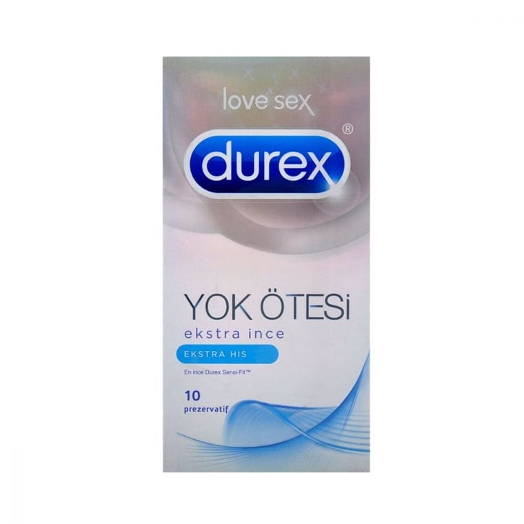 Durex Yok Ötesi Ekstra İnce Prezervatif 10 Adet
