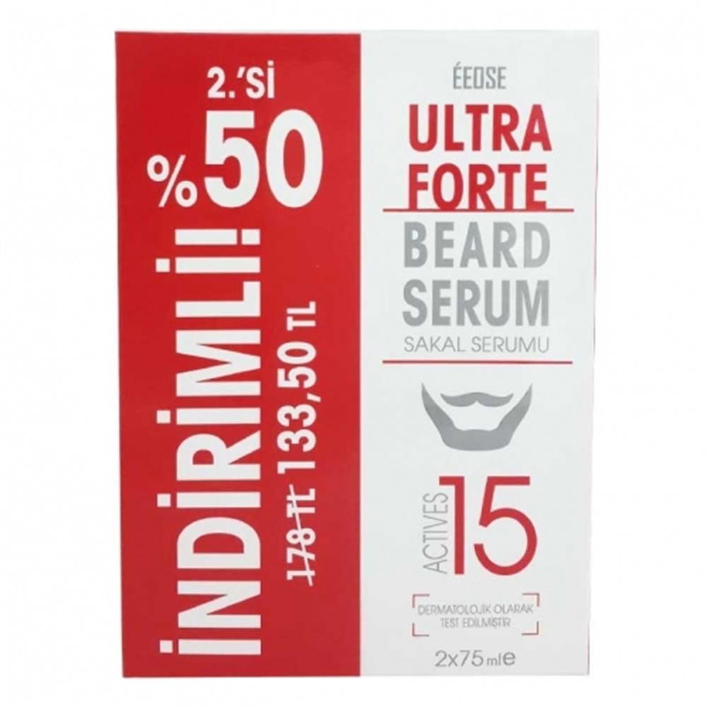 Eeose Ultra Forte Sakal Serumu 75 ml - İkincisi %50 İndirimli Kofre