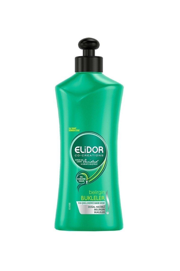 Elidor Belirgin Bukle 7/24 Şekillendirici Bakım Kremi 300 ml