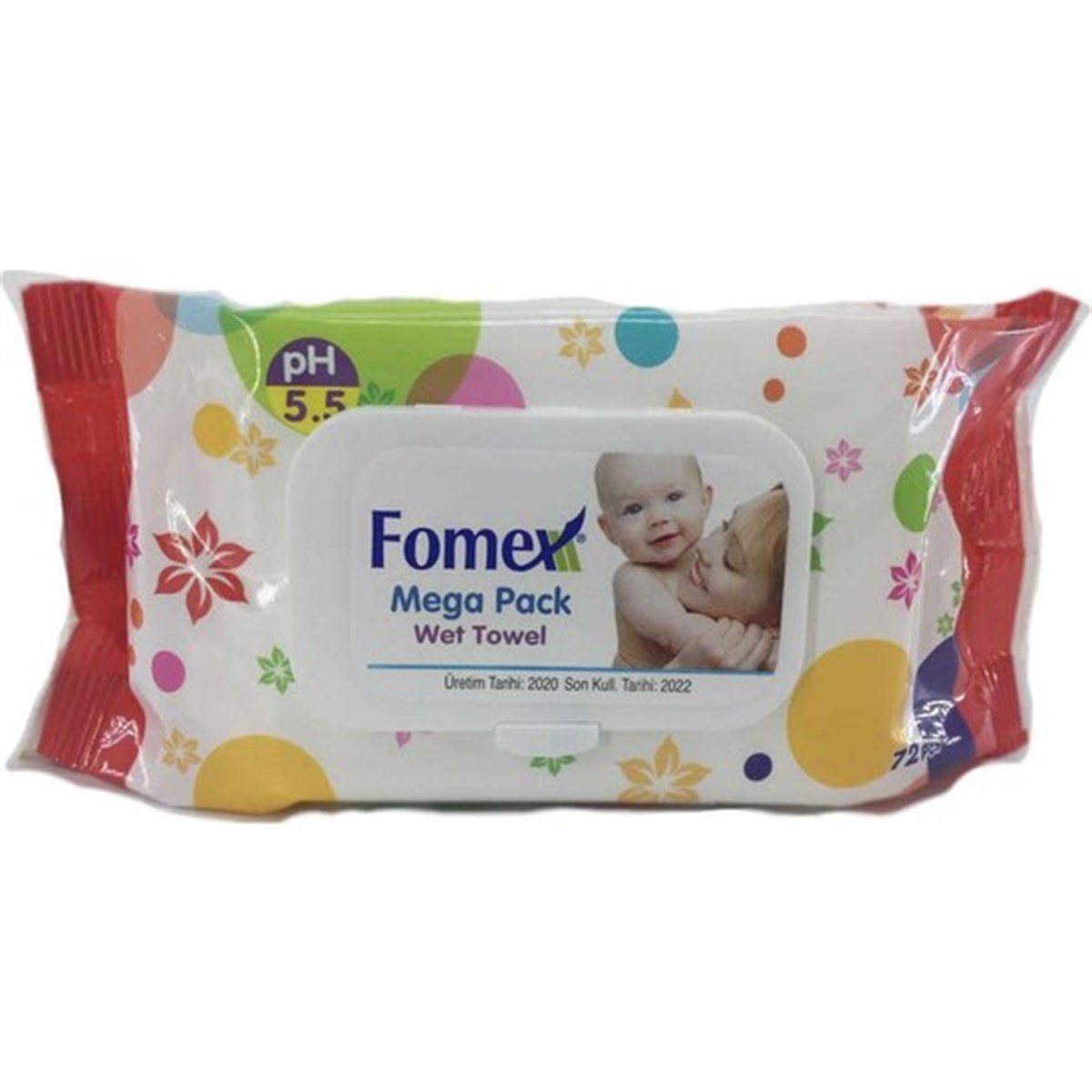 Fomex Islak Mendil 72 Yaprak