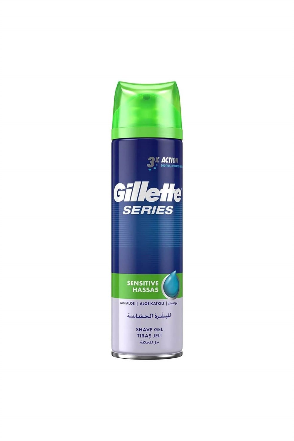 Gillette 3X Sensitive Hassas Tıraş Jeli 200 ml
