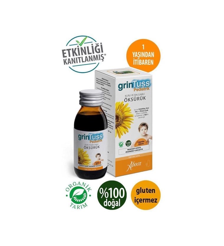 Grintuss Pediatrik Öksürük Şurubu