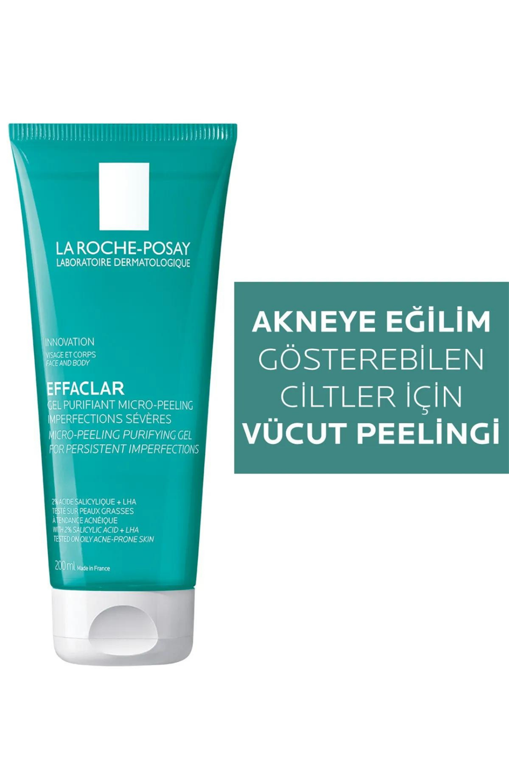 La Roche Posay Effaclar Mikro Peeling Jel 200 ml 