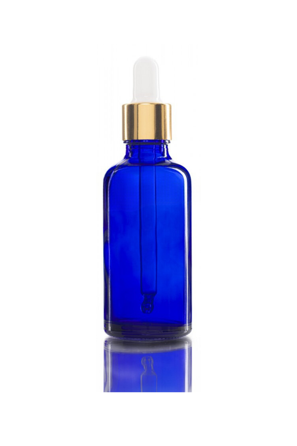 Yeşil Cam Şişe Damlalıklı Metal Kapak 20 cc - İthal