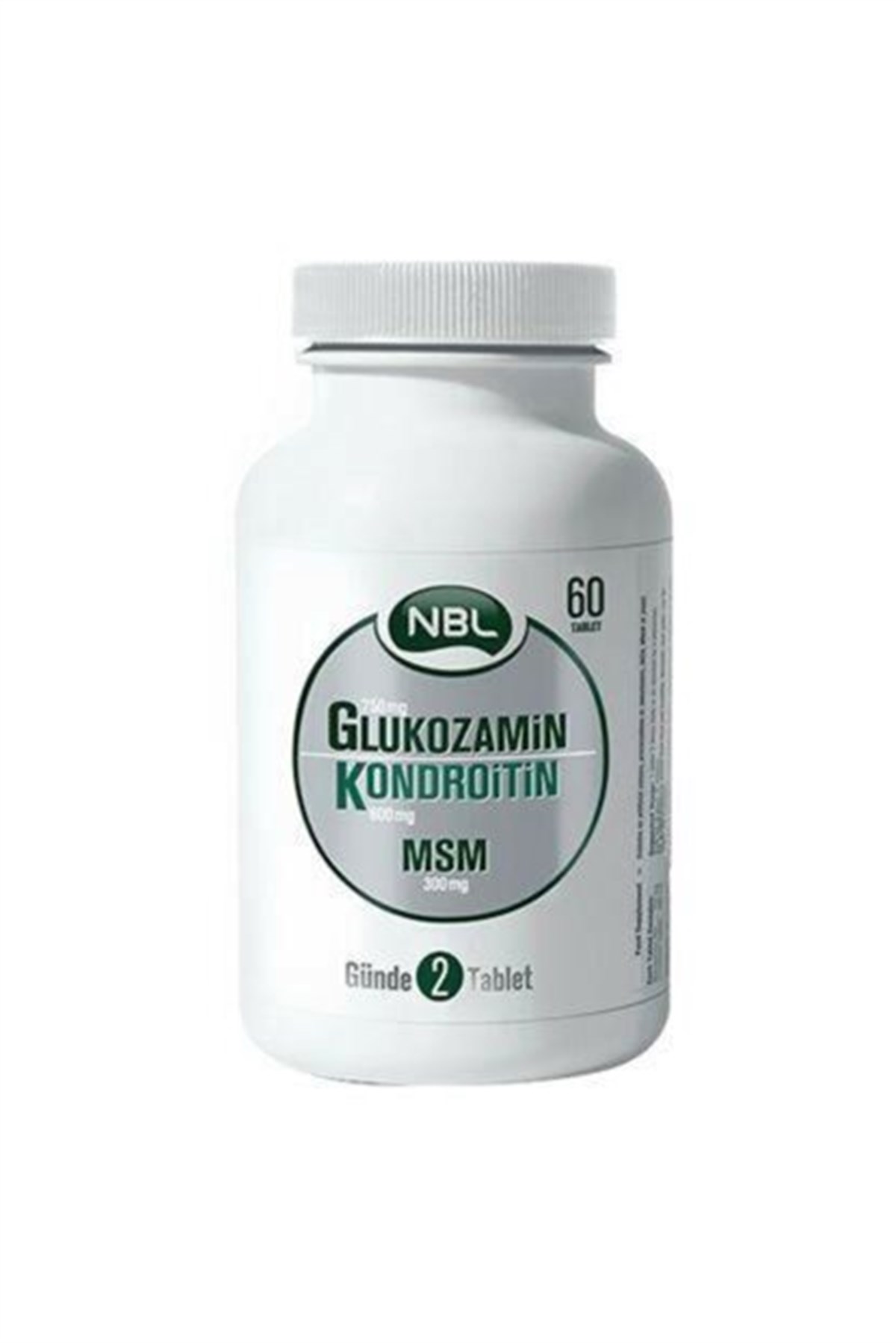 NBL Glukozamin Kondroitin MSM 60 Tablet