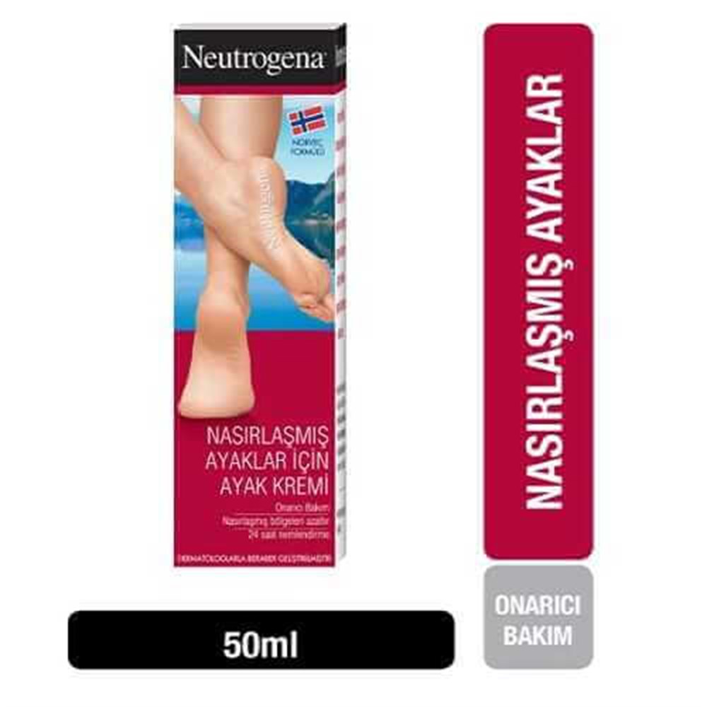 Neutrogena Norveç Formülü Nasırlaşmış Ayaklar için Ayak Kremi 50 Ml