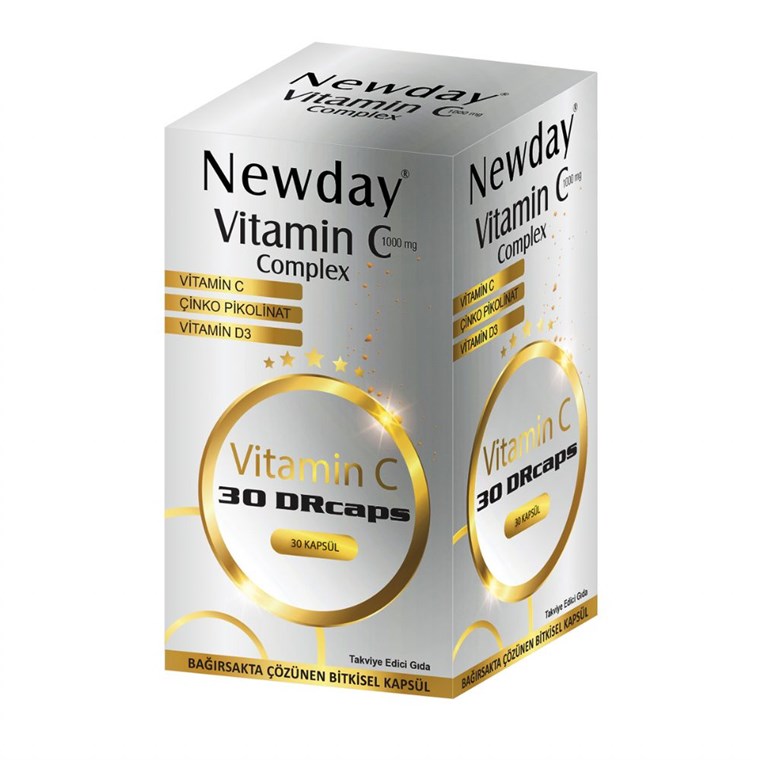 Newday Vitamin C 1000 Complex 30 Kapsül