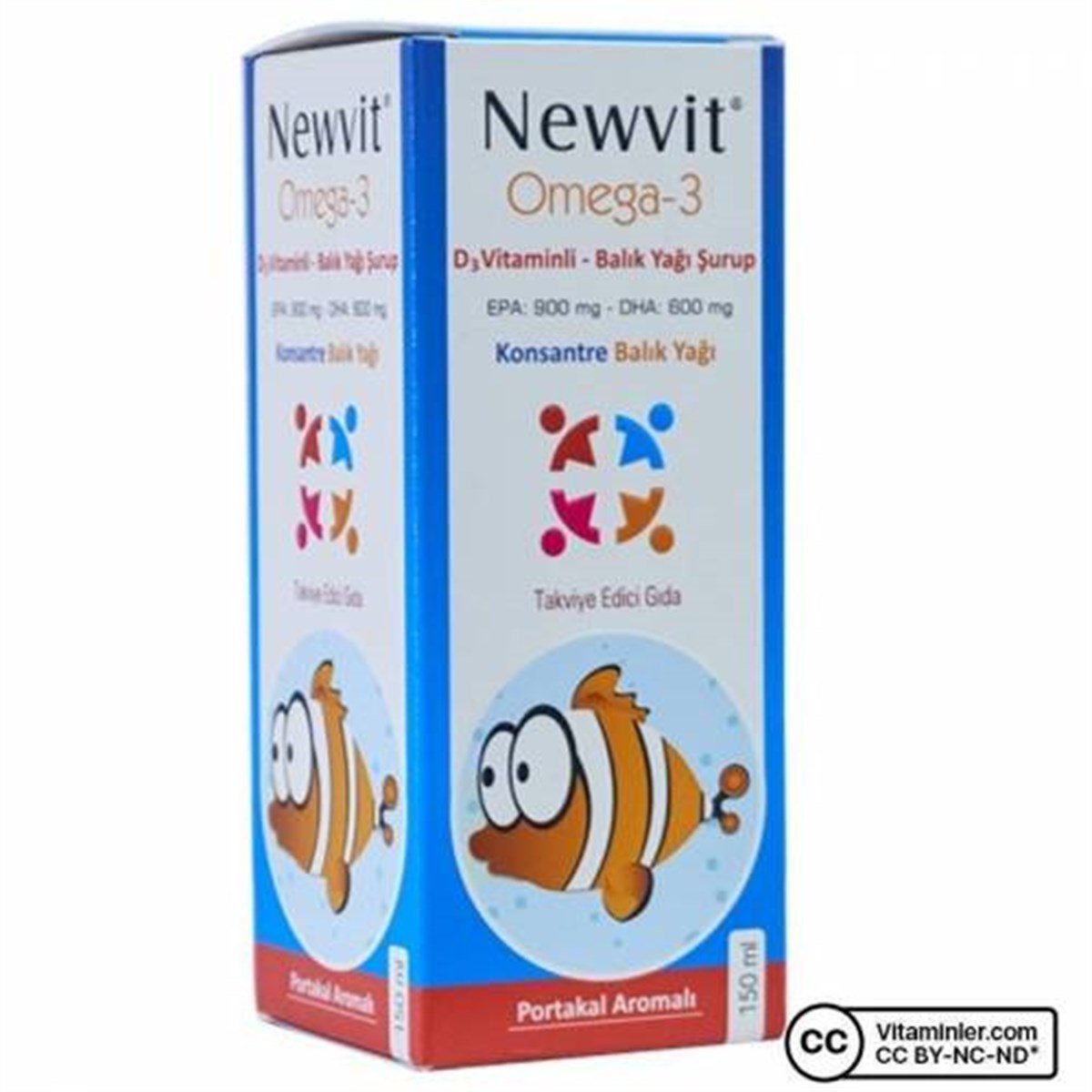 Newvit Omega 3 Şurup 150 ml