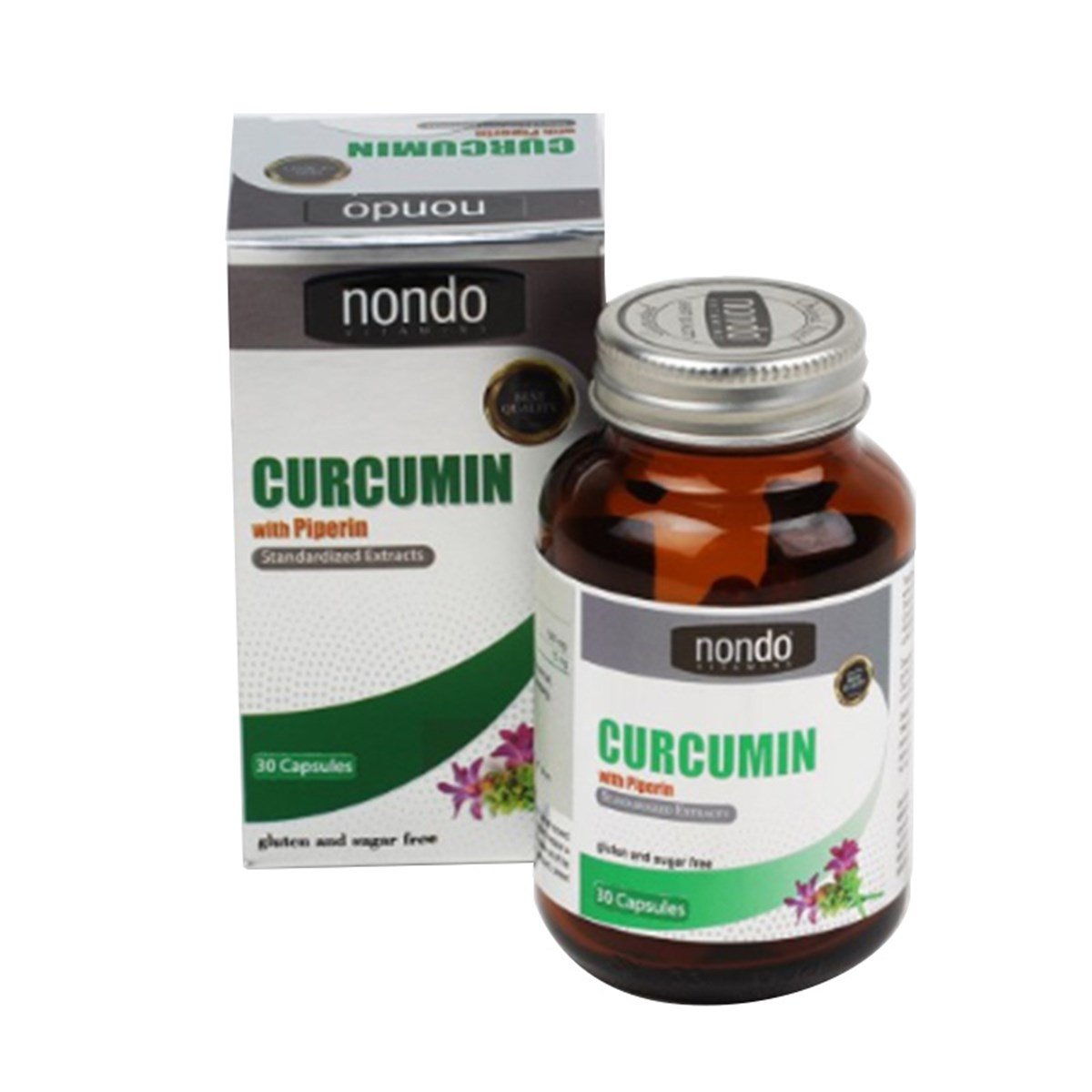 Nondo Vitamins Curcumin 30 Kapsül