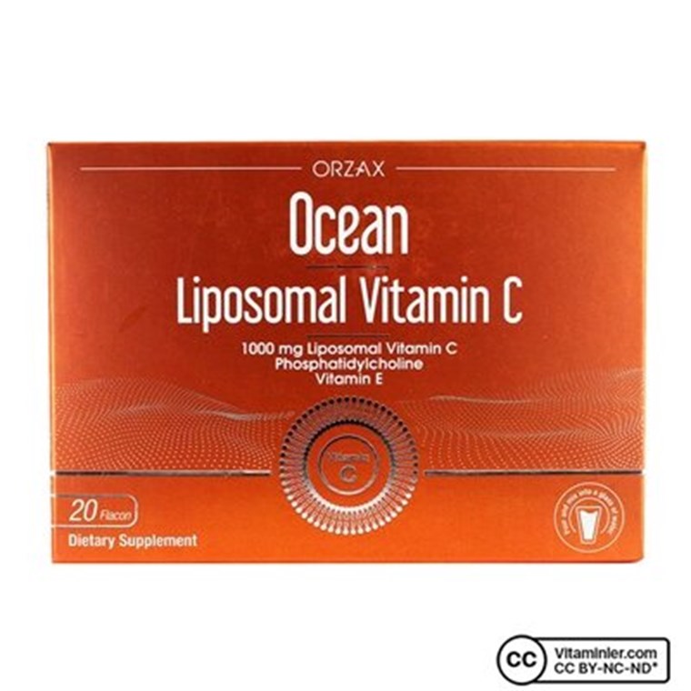 Ocean Lipozomal C Vitamini 1000 mg 20 Flakon