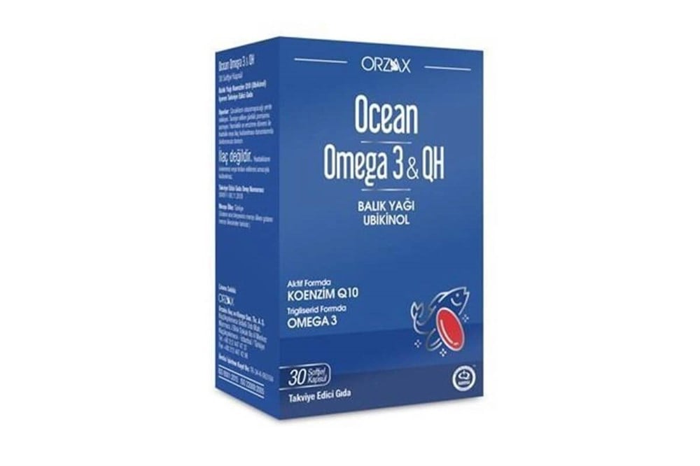 Ocean Omega 3 & QH 30 Soft Capsule
