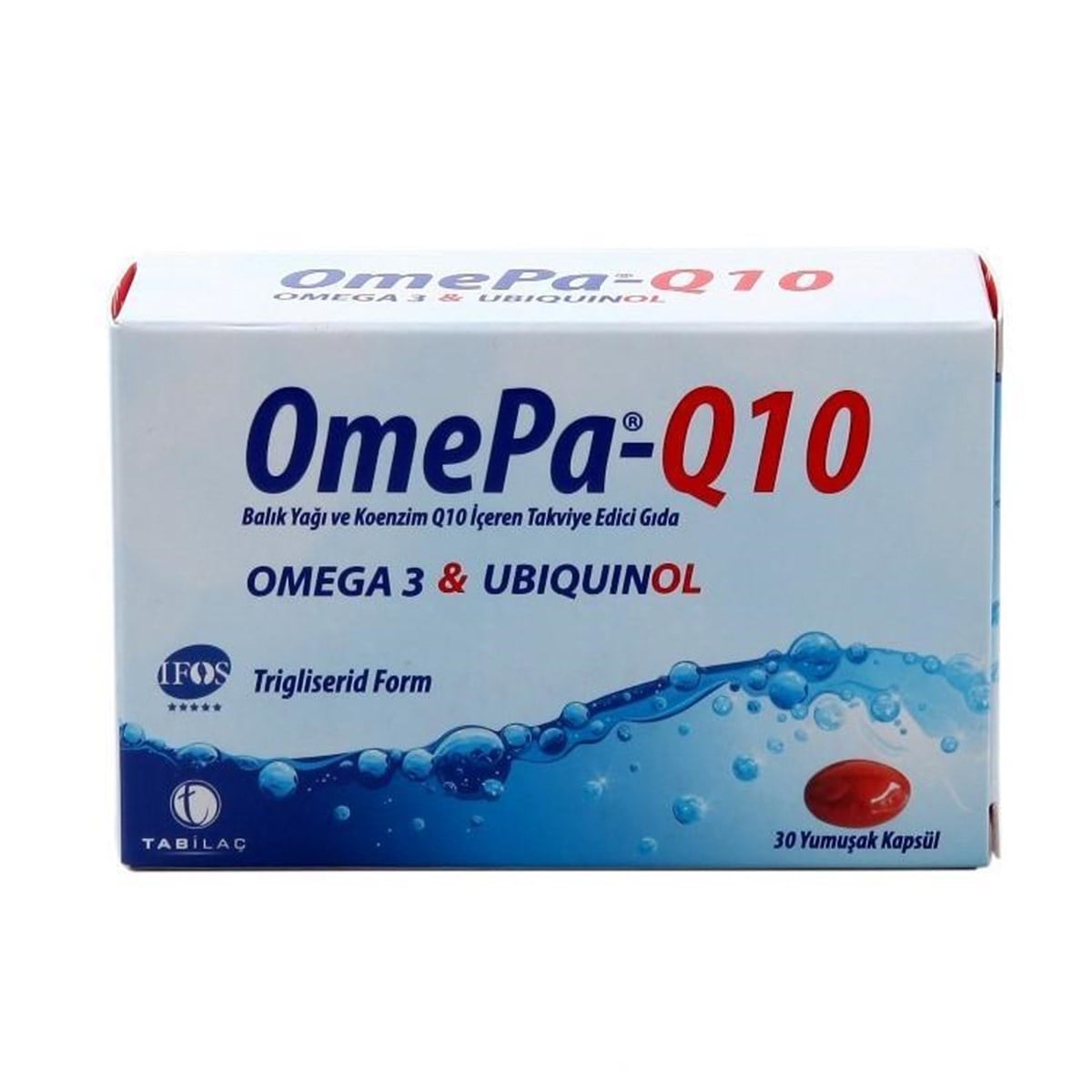 Omepa-Q10 Omega3 Ubiquinol 30 Kapsül