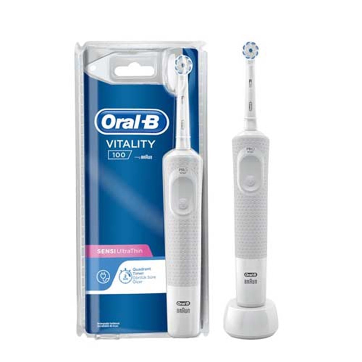 Oral-B Vitality D100 Sensi Ultra Thin Elektrikli Diş Fırçası