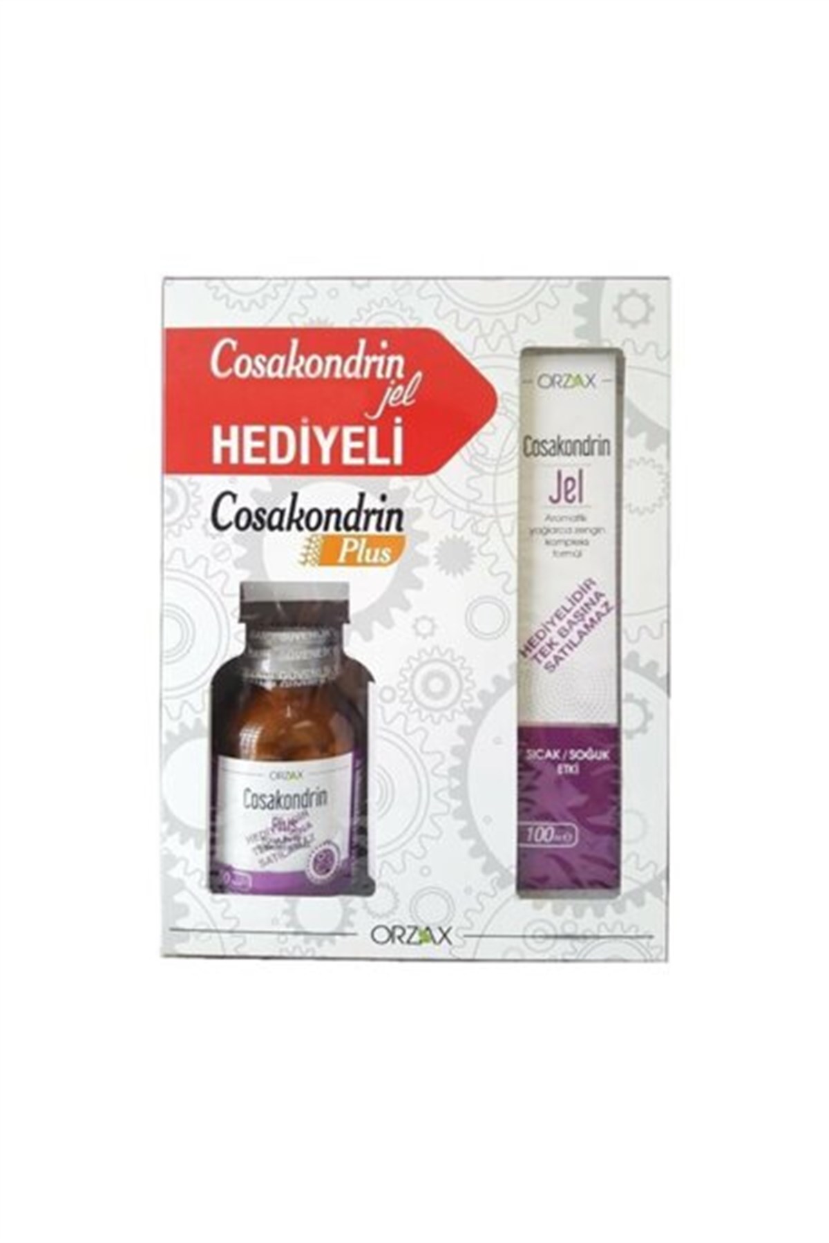 Orzax Cosakondrin Plus 60 Tablet | Cosakondrin Jel 100 ml Hediye