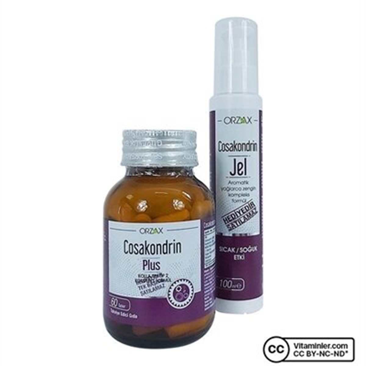 Orzax Cosakondrin Plus 60 Tablet | Cosakondrin Jel 100 ml Hediye