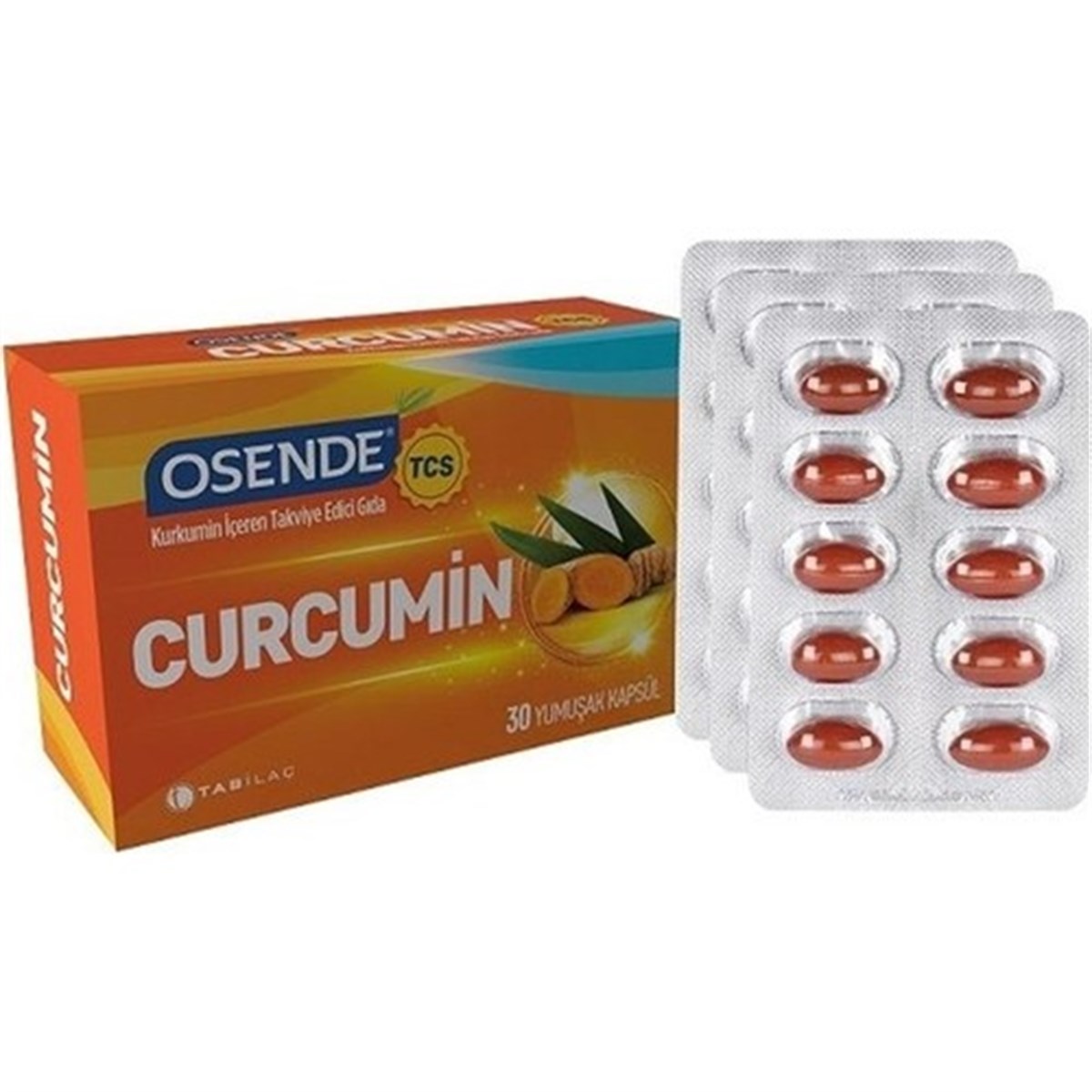 Osende Curcumin 30 Kapsül
