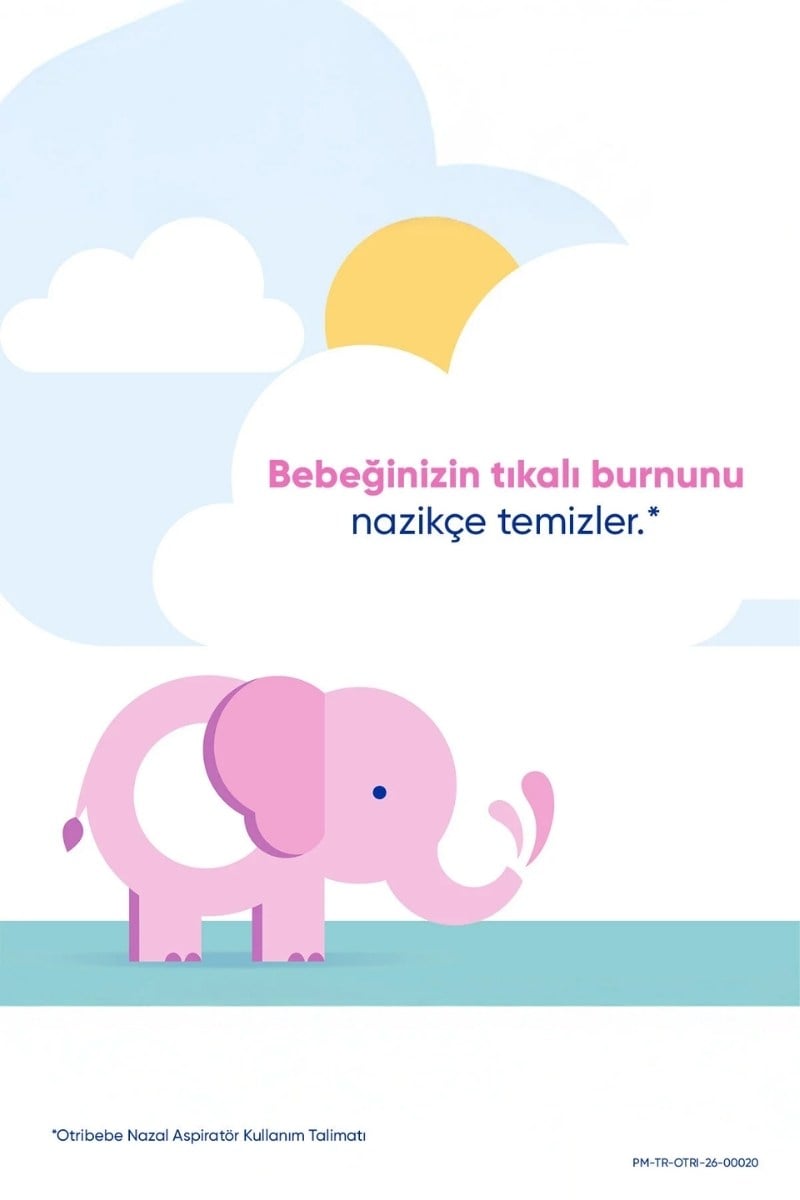 Otribebe Yumuşak Uçlu Nazal Aspiratör