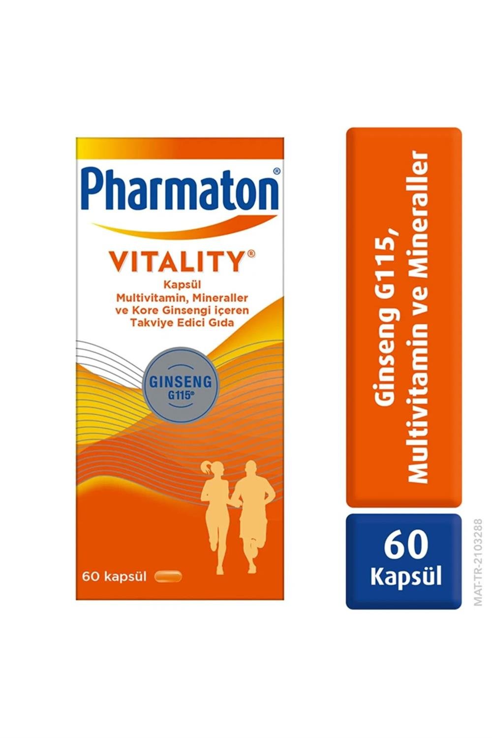 Pharmaton Vitality 60 Kapsül