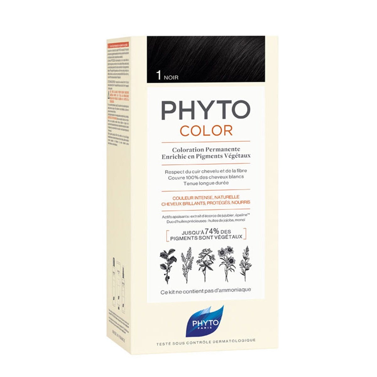 Phyto Phytocolor Bitkisel Saç Boyası - 1 Siyah