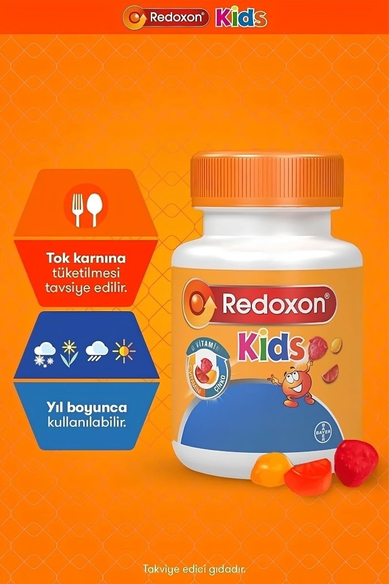 Redoxon Kids 60 Çiğnenebilir Tablet