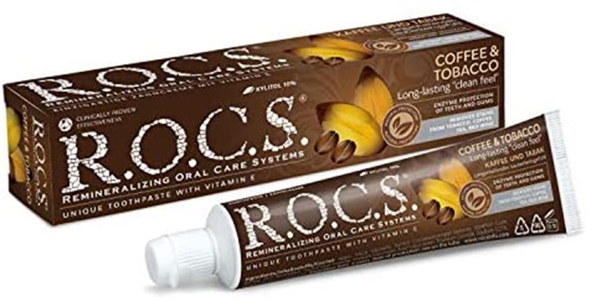 Rocs Kahve ve Sigara Lekelerine Karşı Diş Macunu 60 ml