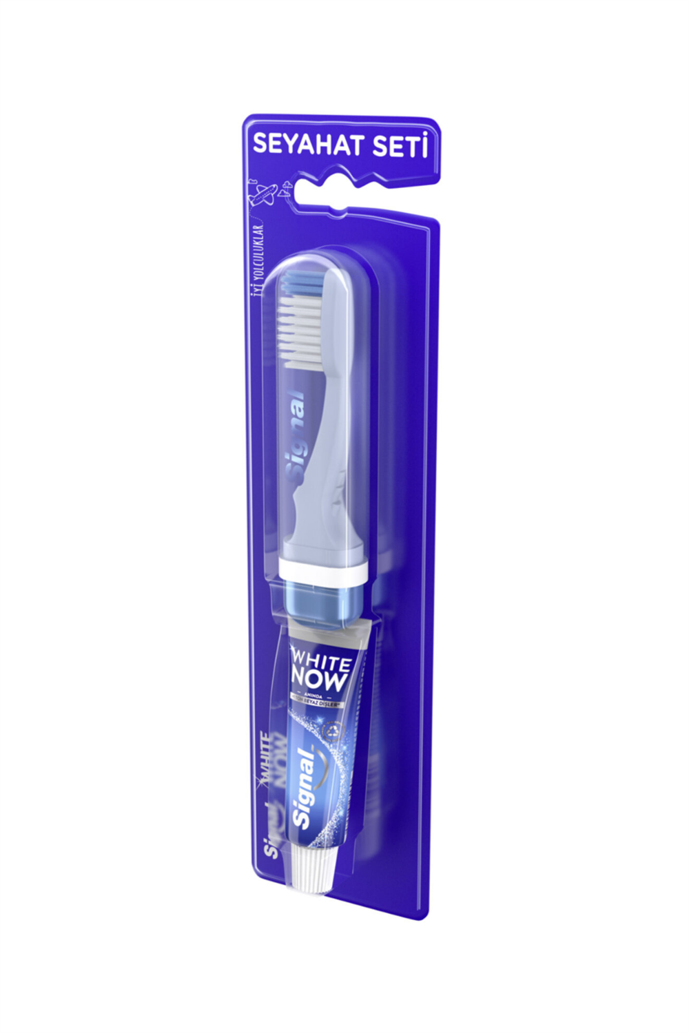 Signal White Now Seyahat Seti - Diş Macunu 16ml + Diş Fırçası