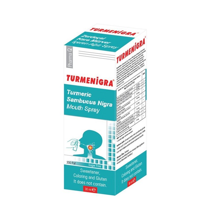 Turmenigra Turmeric Sambucus Nigra Sprey 30 ml
