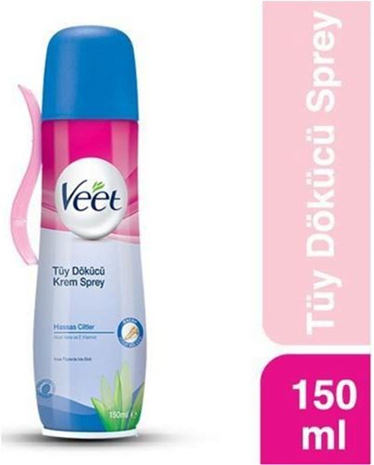 Veet Tüy Dökücü Krem Sprey Hassas Ciltler İçin 150 ml