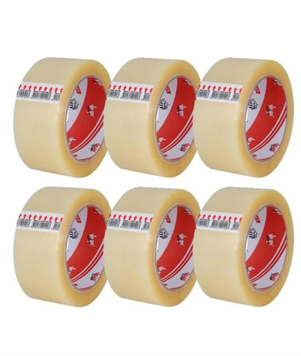 Vege Koli Bandı Şeffaf 45 mm x 100 Metre 6 AD.