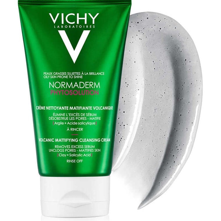 Vichy Normaderm Phytosolution Volcanic Cleansing Cream 125 ml