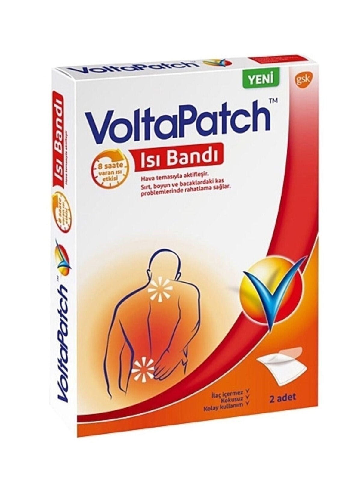 Voltapatch Isı Bandı 2'li 