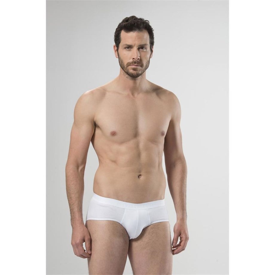 Cacharel 1104 Kemerli Erkek Slip  - BeyazSliplerCACHAREL
