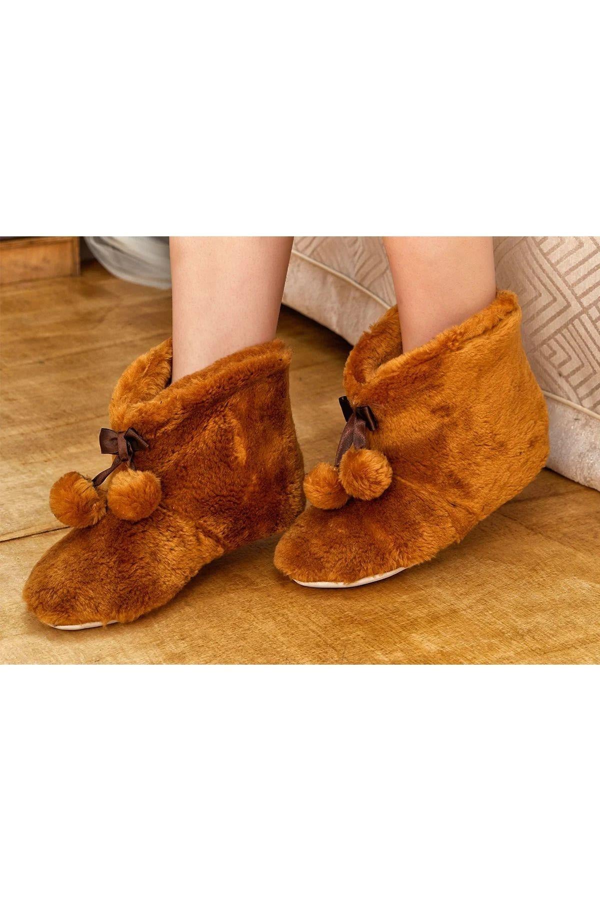 TerliklerCossy by Aqua 26 Kadın Ponponlu Ev Botu-Camel | Pijamapazari.comCossy by Aqua 26 Kadın Ponponlu Ev Botu-Camel