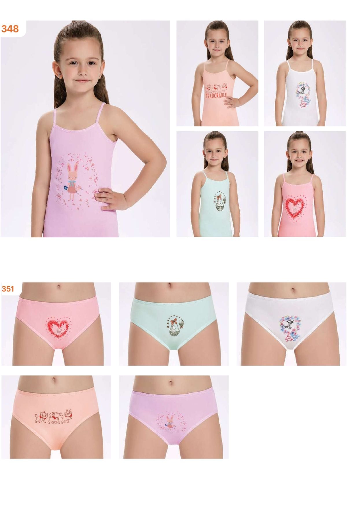 AtletlerHG8757575850049 Pijamapazarı.com'da. Uygun fiyat seçenekleri ile sipariş verebilirsiniz.İlke 348351 Kız Çocuk 12'li Atlet Külot Takım-Desenli