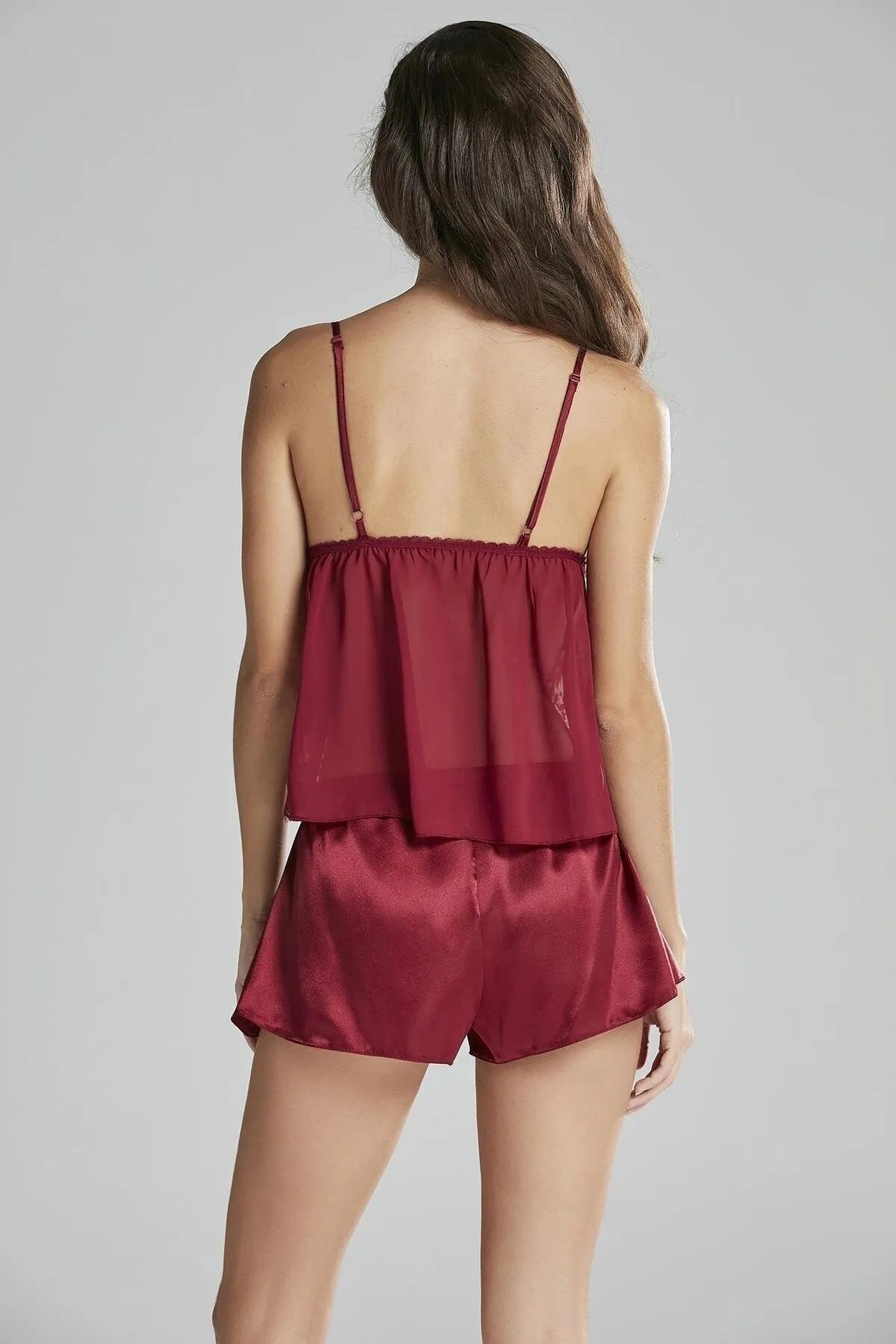 Saten Altılı SetlerPierre Cardin 6015 Kadın Dantelli Saten 6'lı Set-Bordo | Pijamapazari.comPierre Cardin 6015 Kadın Dantelli Saten 6'lı Set-Bordo