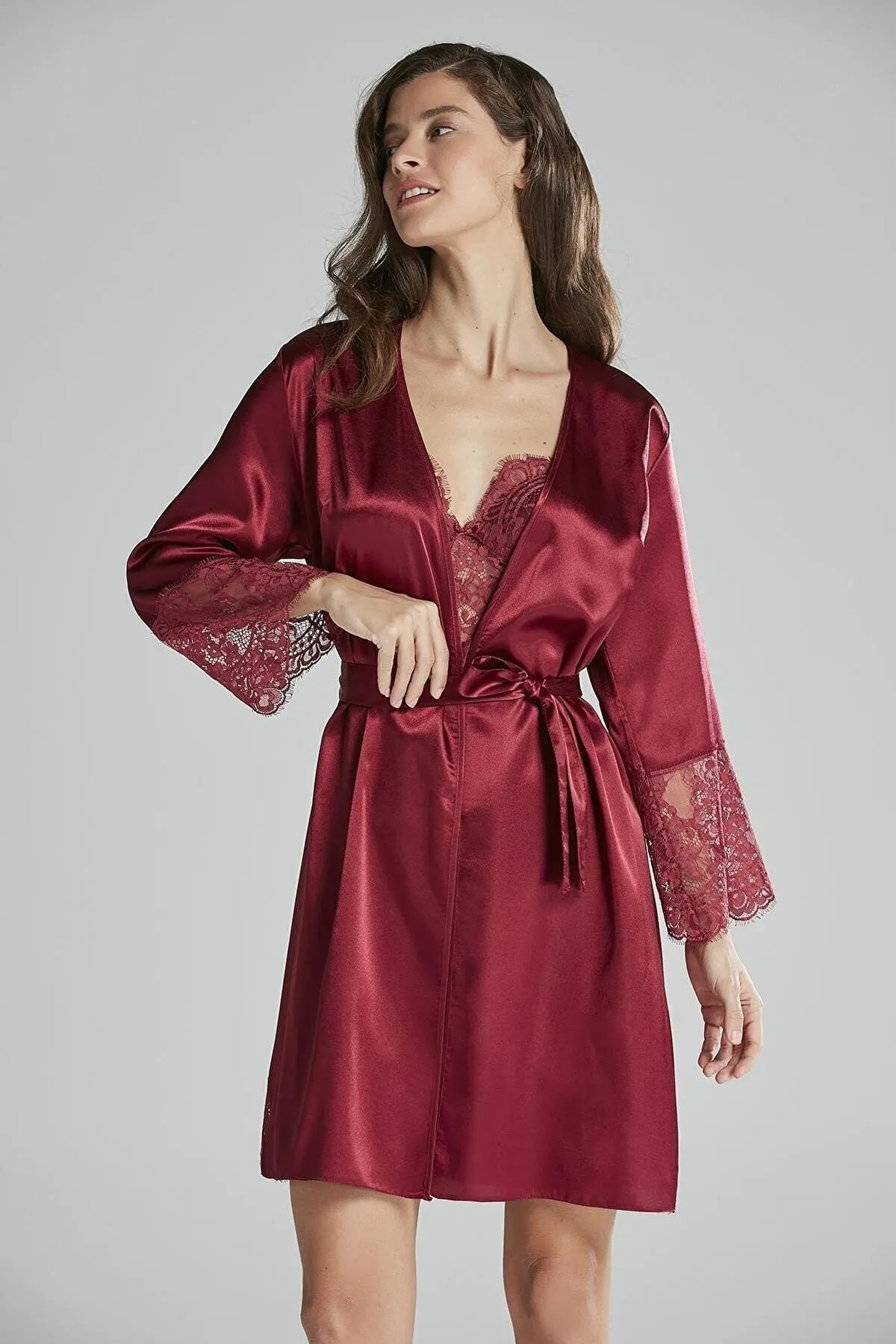 Saten Altılı SetlerPierre Cardin 6015 Kadın Dantelli Saten 6'lı Set-Bordo | Pijamapazari.comPierre Cardin 6015 Kadın Dantelli Saten 6'lı Set-Bordo