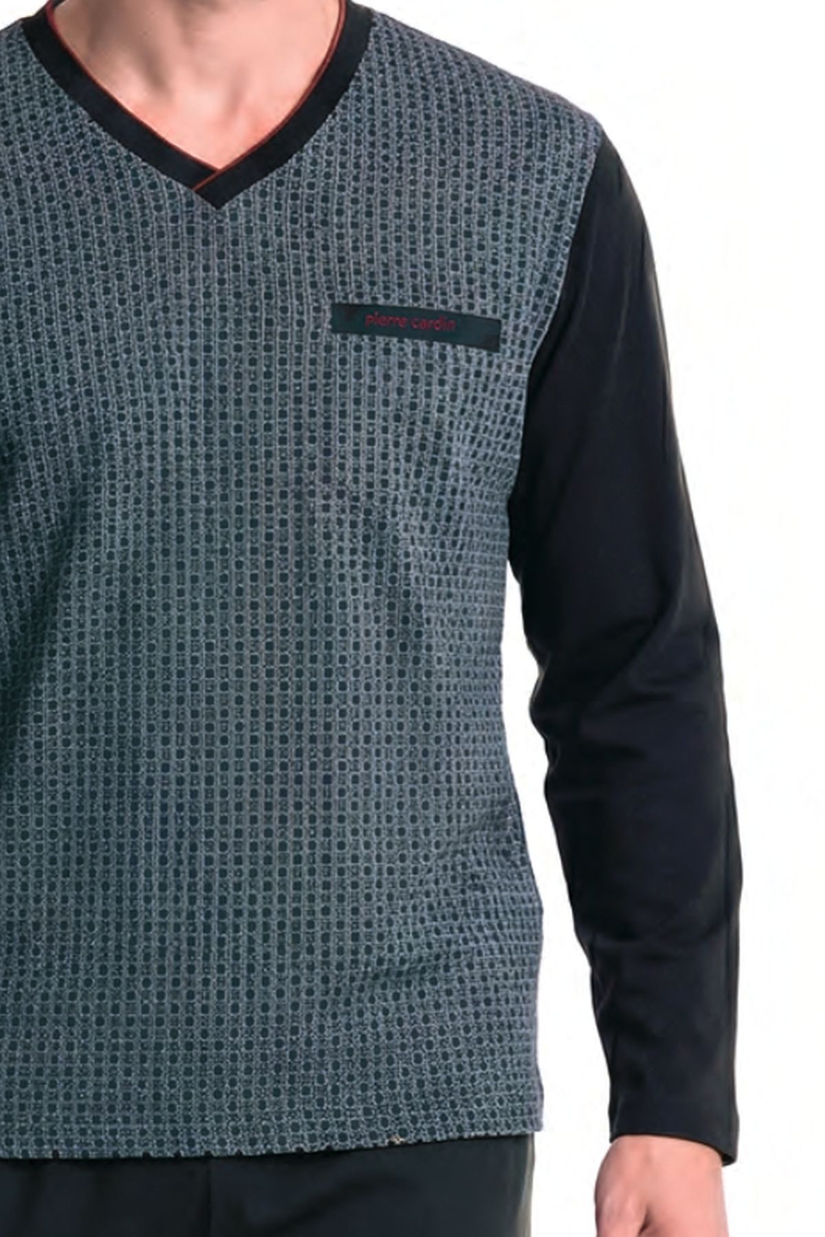 PijamalarHG8757575840563 Pijamapazarı.com'da. Uygun fiyat seçenekleri ile sipariş verebilirsiniz.Pierre Cardin 6143 Erkek Uzun kollu V Yaka Jakarlı Pijama Takımı-Siyah
