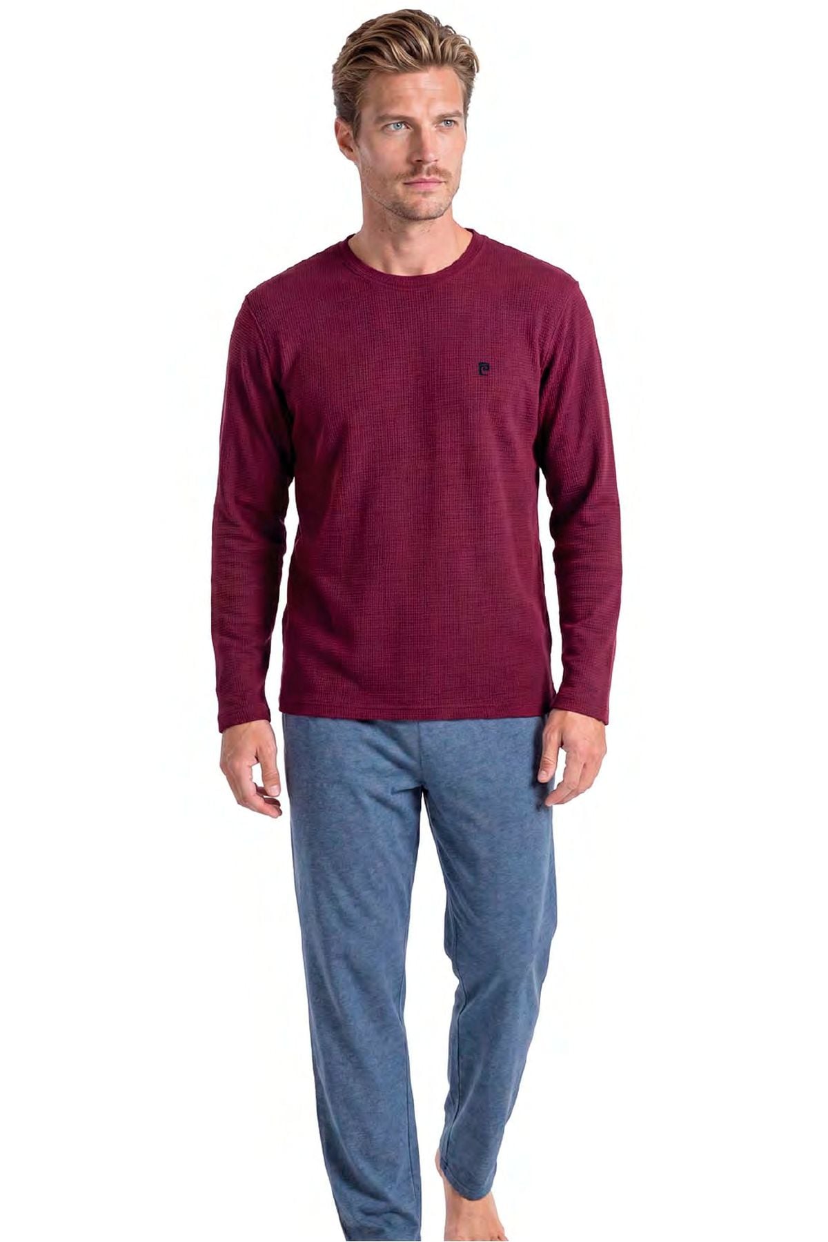 PijamalarHG8757575840703 Pijamapazarı.com'da. Uygun fiyat seçenekleri ile sipariş verebilirsiniz.Pierre Cardin 6145 Erkek Uzun Kollu Bisiklet Yaka Pijama Takımı -Bordo