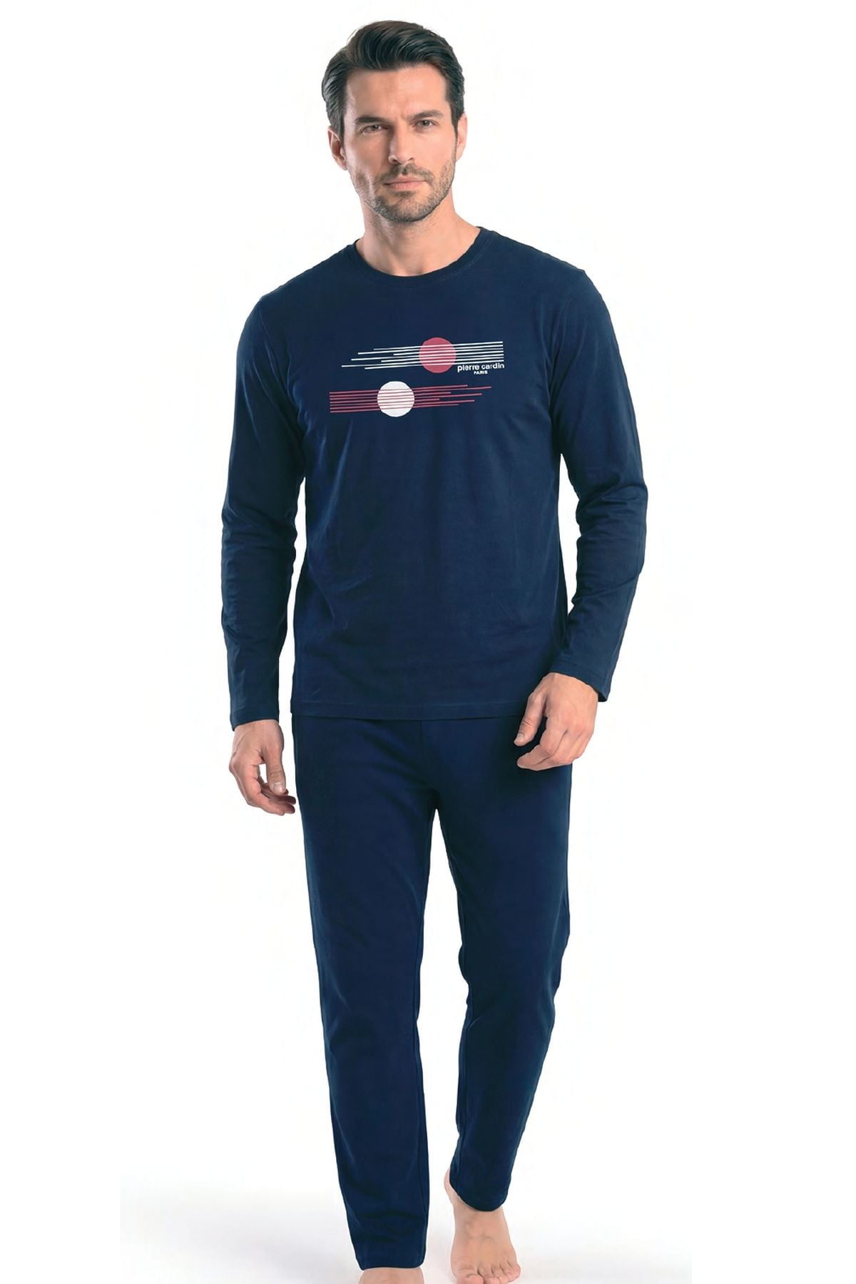PijamalarHG8757575840598 Pijamapazarı.com'da. Uygun fiyat seçenekleri ile sipariş verebilirsiniz.Pierre Cardin 6153 Erkek Uzun Kollu Bisiklet Yaka Pijama Takımı -Lacivert