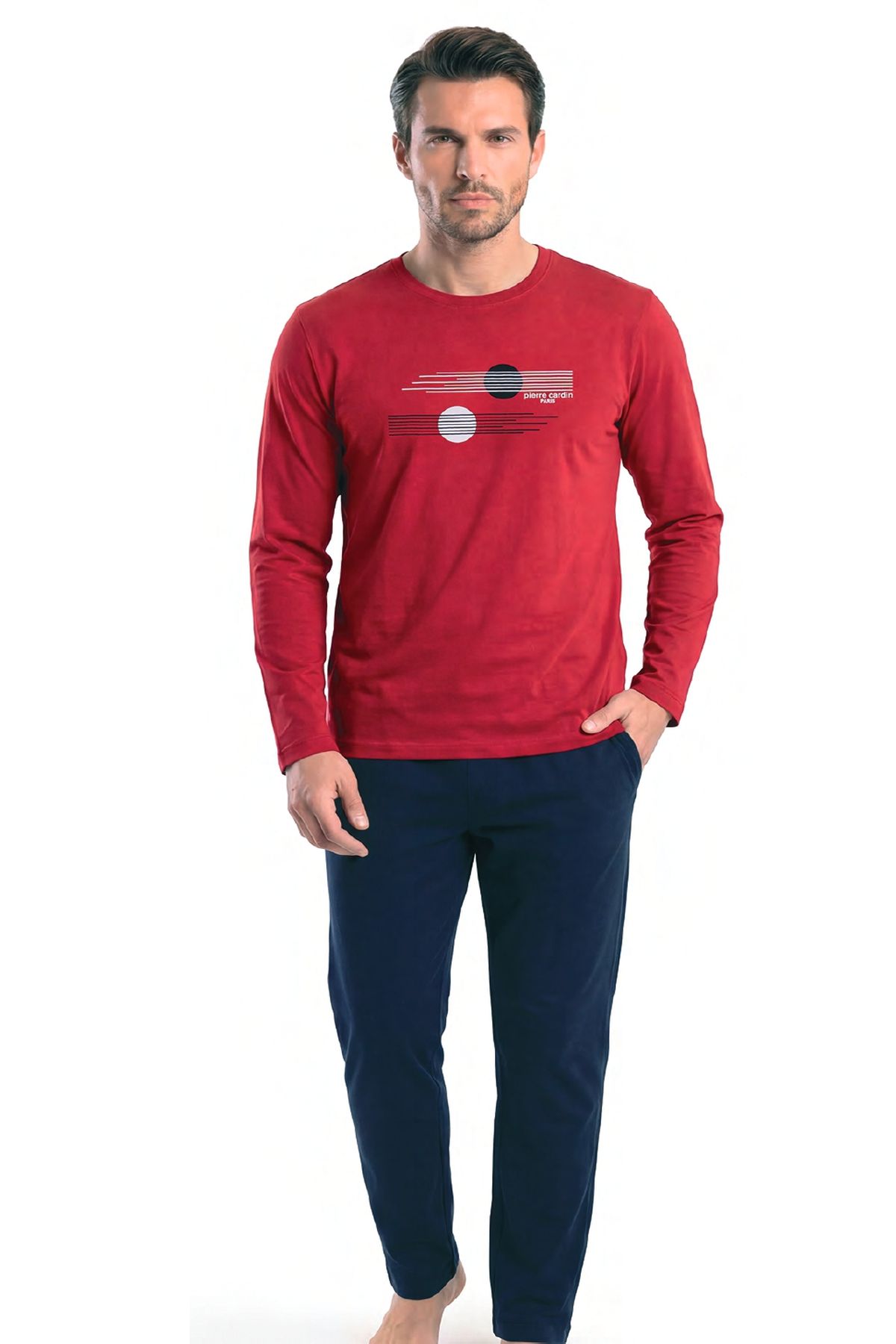 PijamalarHG8757575840603 Pijamapazarı.com'da. Uygun fiyat seçenekleri ile sipariş verebilirsiniz.Pierre Cardin 6153 Erkek Uzun Kollu Bisiklet Yaka Pijama Takımı -Bordo