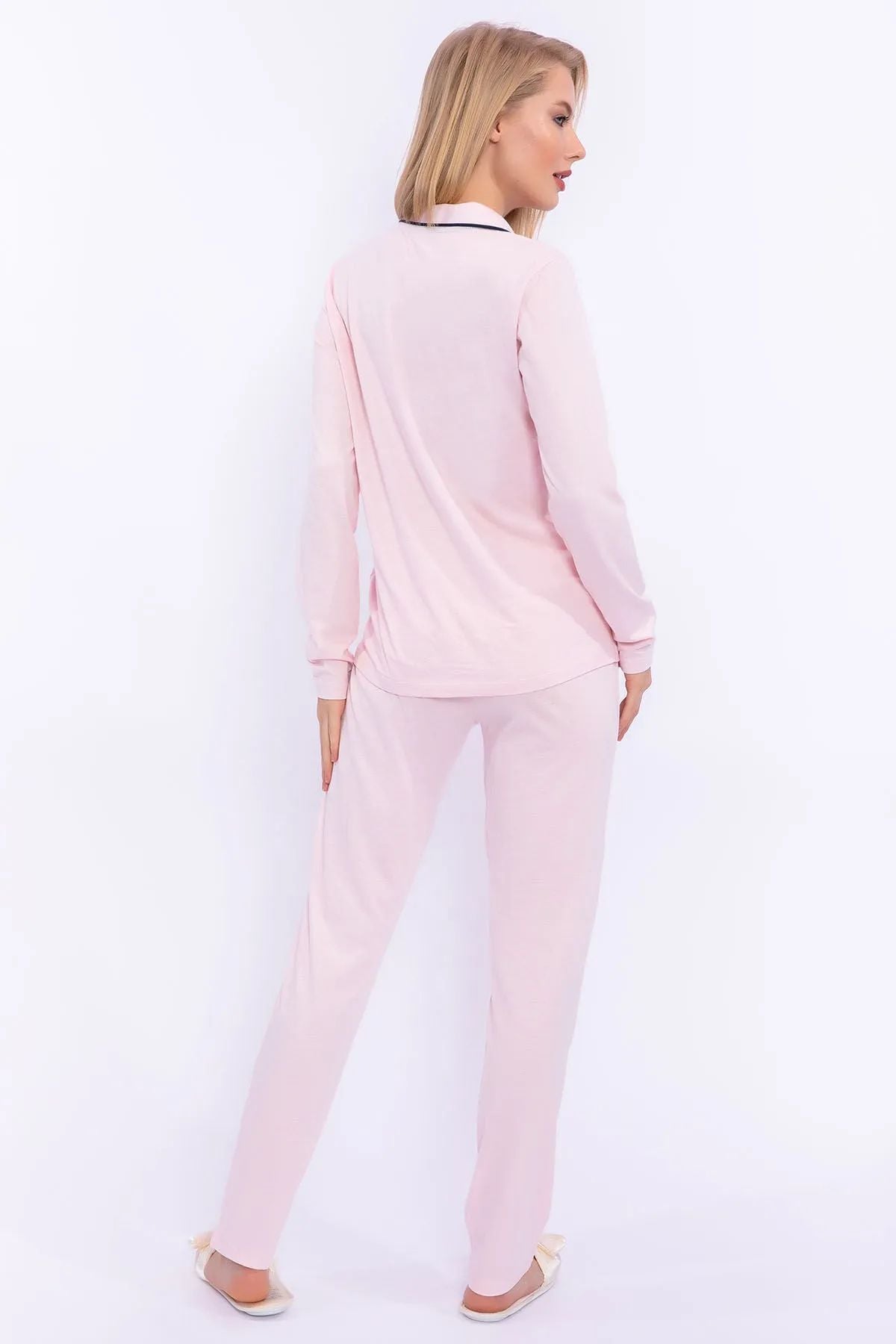 PijamalarPierre Cardin 7717 Kadın Modal Uzun Kollu Önden Düğmeli Pijama Takımı-Pembe | Pijamapazari.comPierre Cardin 7717 Kadın Modal Uzun Kollu Önden Düğmeli Pijama Takımı-Pembe