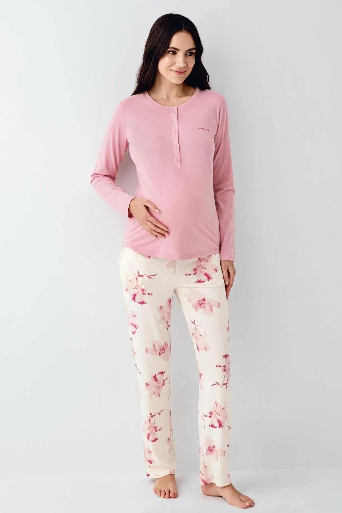 PijamalarPierre Cardin 9059 Hamile Lohusa Düğmeli Bisiklet Yaka Pijama Takımı-Gülkurusu | Pijamapazari.comPierre Cardin 9059 Hamile Lohusa Düğmeli Bisiklet Yaka Pijama Takımı-Gülkurusu