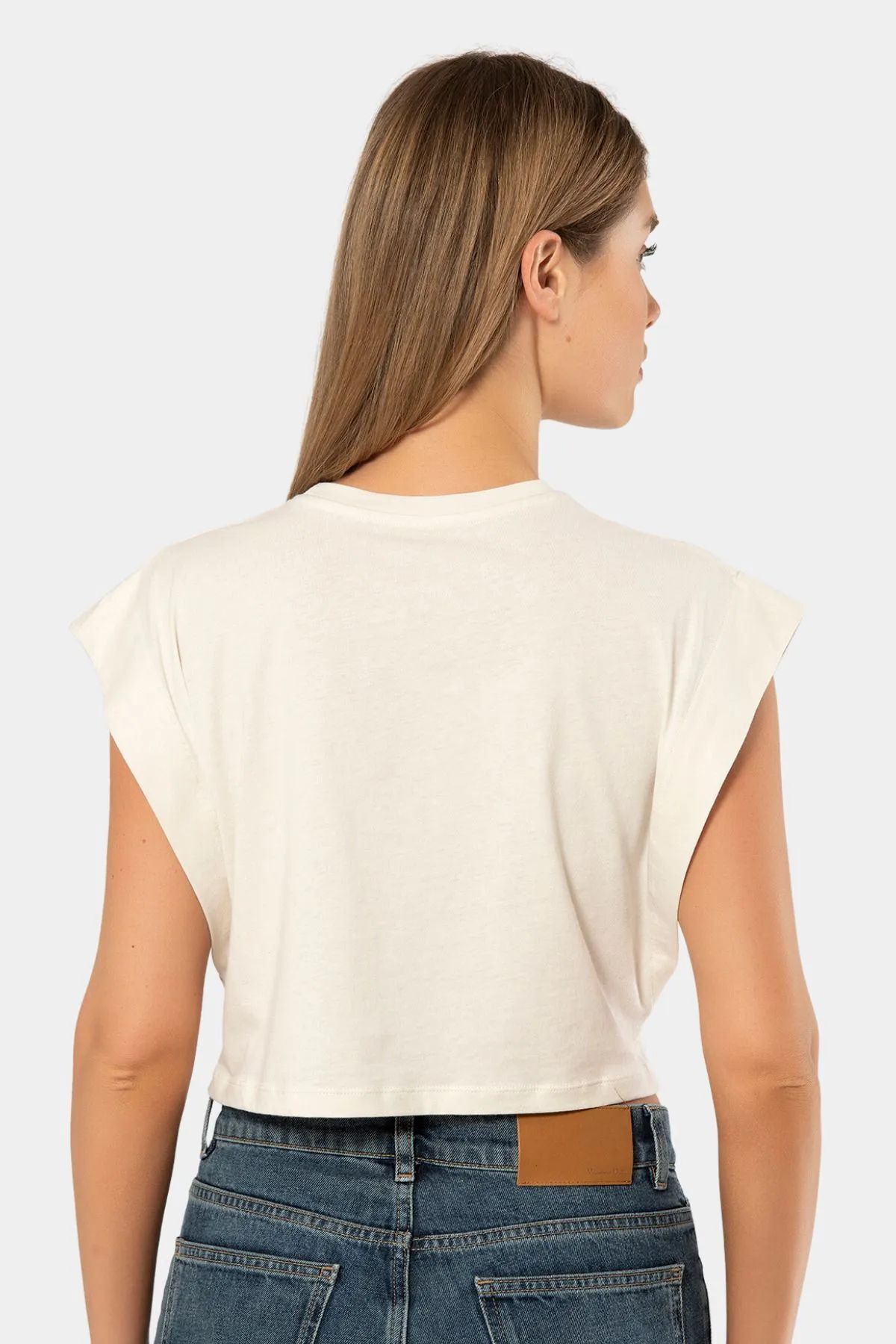 T-ShirtTüren 3402 Kadın Vatka Görünümlü Crop T-shirt-Krem | Pijamapazari.comTüren 3402 Kadın Vatka Görünümlü Crop T-shirt-Krem