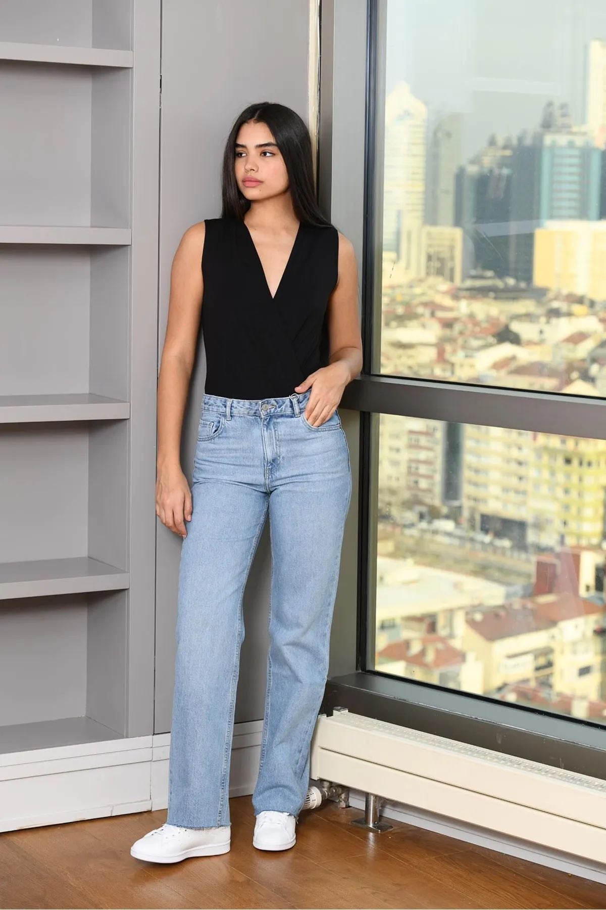 T-ShirtTüren 3502 Kadın Kruvaze Yaka Kalın Askılı Çıtçıtlı Body-Siyah | Pijamapazari.comTüren 3502 Kadın Kruvaze Yaka Kalın Askılı Çıtçıtlı Body-Siyah