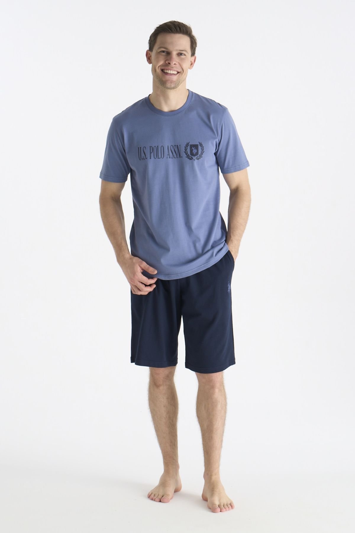 PijamalarU.s Polo Assn. 19017 Erkek Kısa Kollu Bisiklet Yaka Şortlu Pijama Takımı-Mavi | Pijamapazari.comU.s Polo Assn. 19017 Erkek Kısa Kollu Bisiklet Yaka Şortlu Pijama Takımı-Mavi