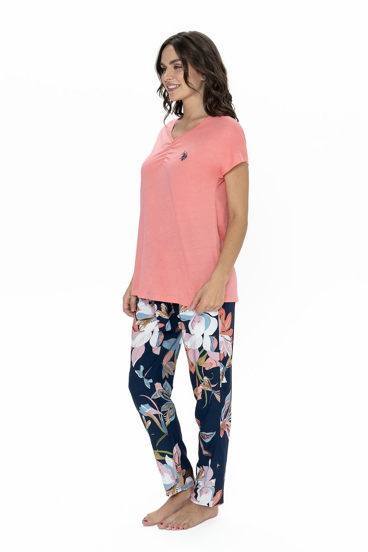 PijamalarU.s Polo Assn. 20100 Kadın Kısa Kollu Bisiklet Yaka Pijama Takımı-Pembe | Pijamapazari.comU.s Polo Assn. 20100 Kadın Kısa Kollu Bisiklet Yaka Pijama Takımı-Pembe