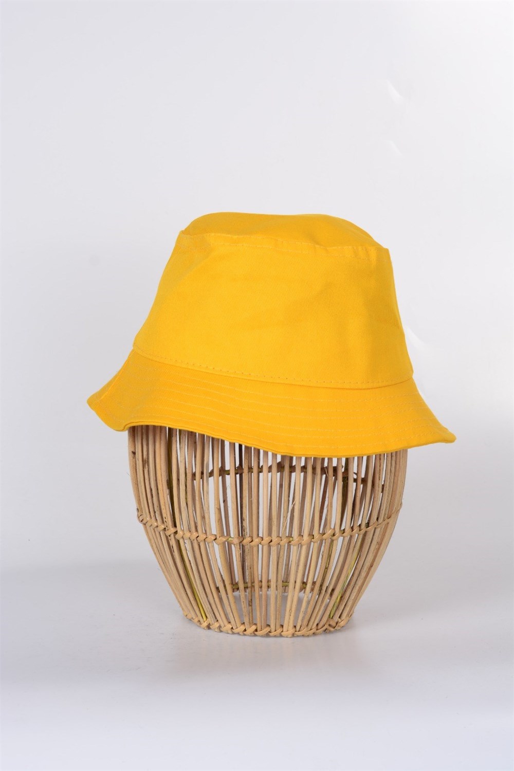 %100 Pamuk Balıkçı Bucket Hat Safari Kova Şapka