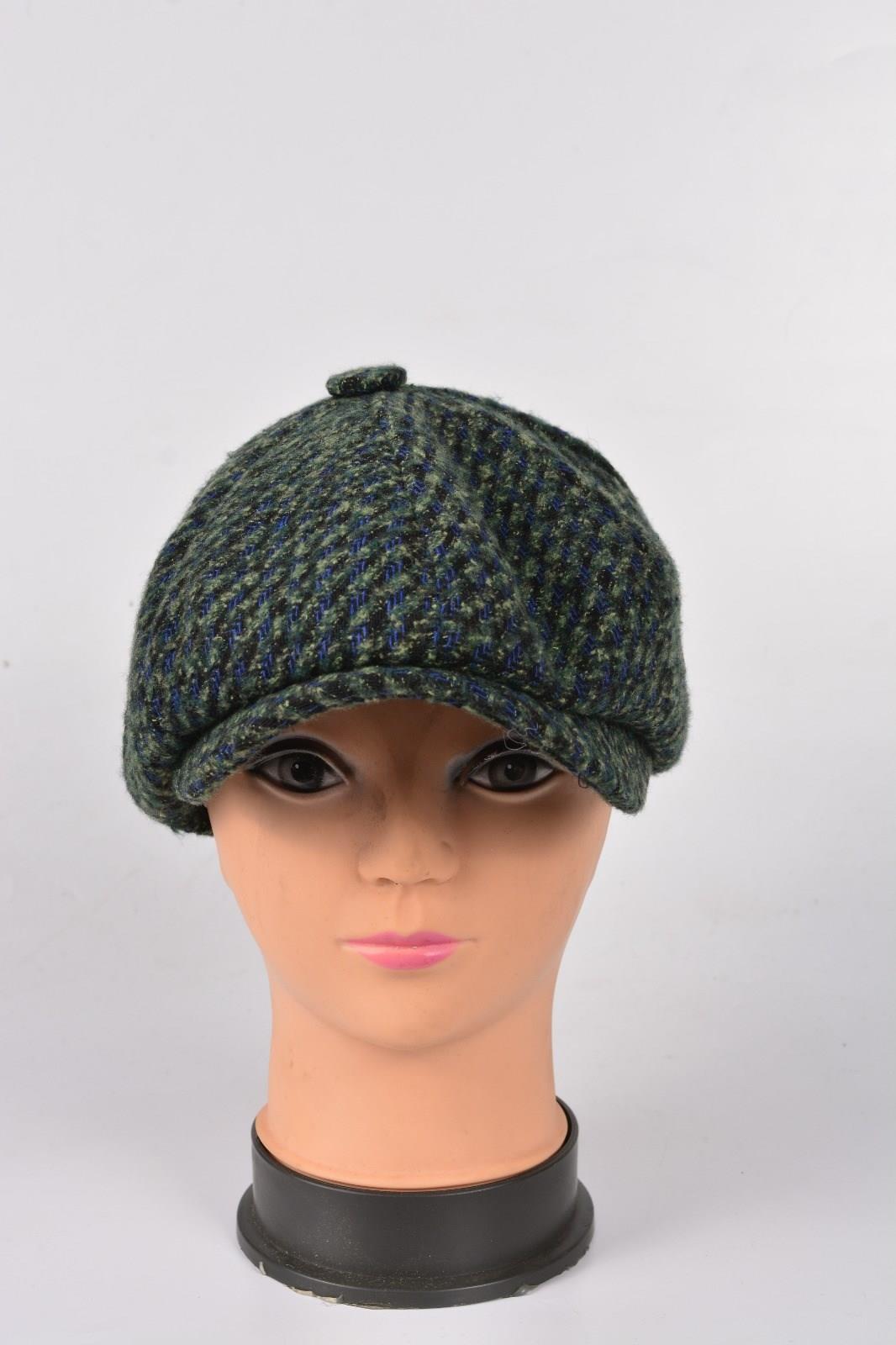 Çocuk Kışlık 8 Parca Hakiki Yün Model Peaky Blinders  Kasket Şapka