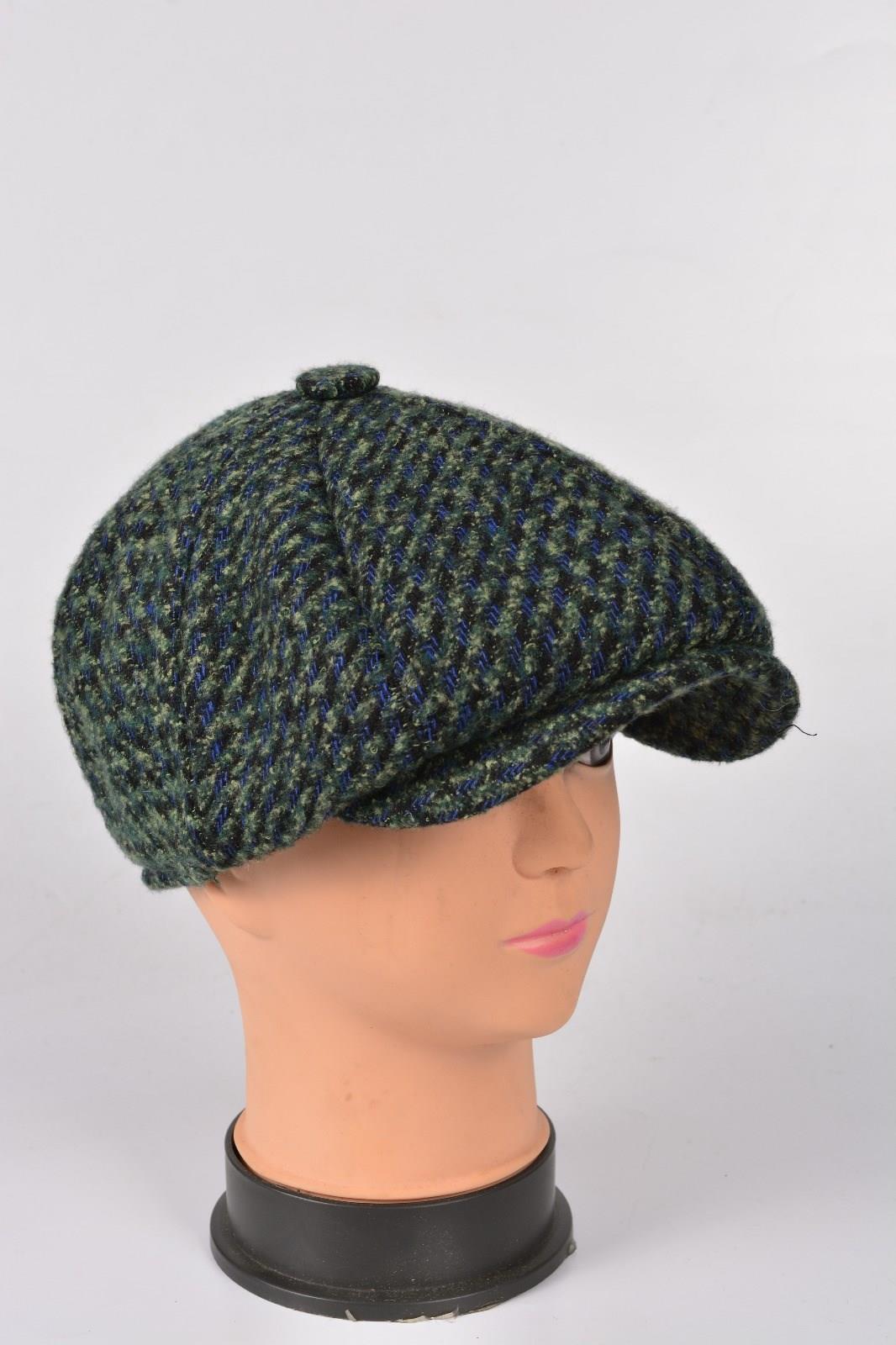 Çocuk Kışlık 8 Parca Hakiki Yün Model Peaky Blinders  Kasket Şapka